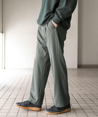 彈力錐形休閒褲