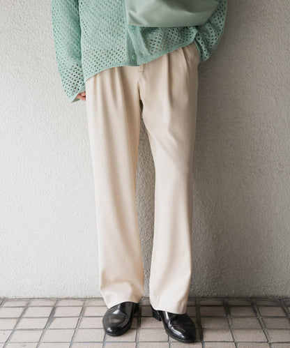 彈力錐形休閒褲