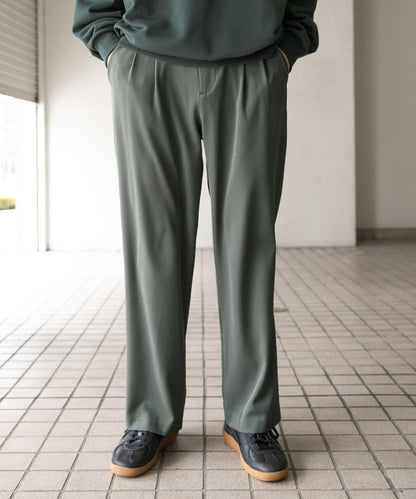 彈力錐形休閒褲