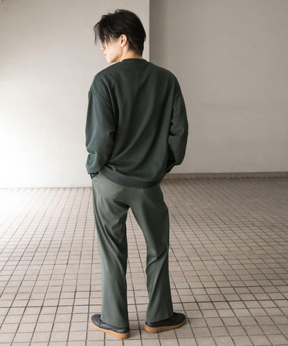 彈力錐形休閒褲