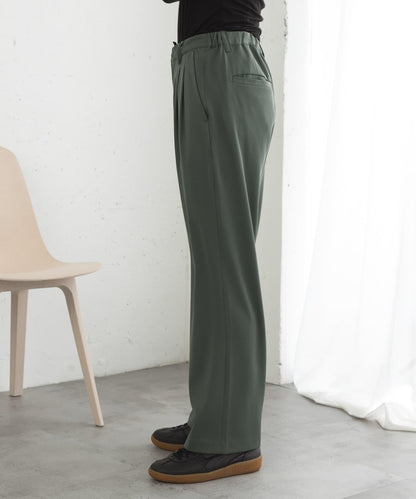 彈力錐形休閒褲