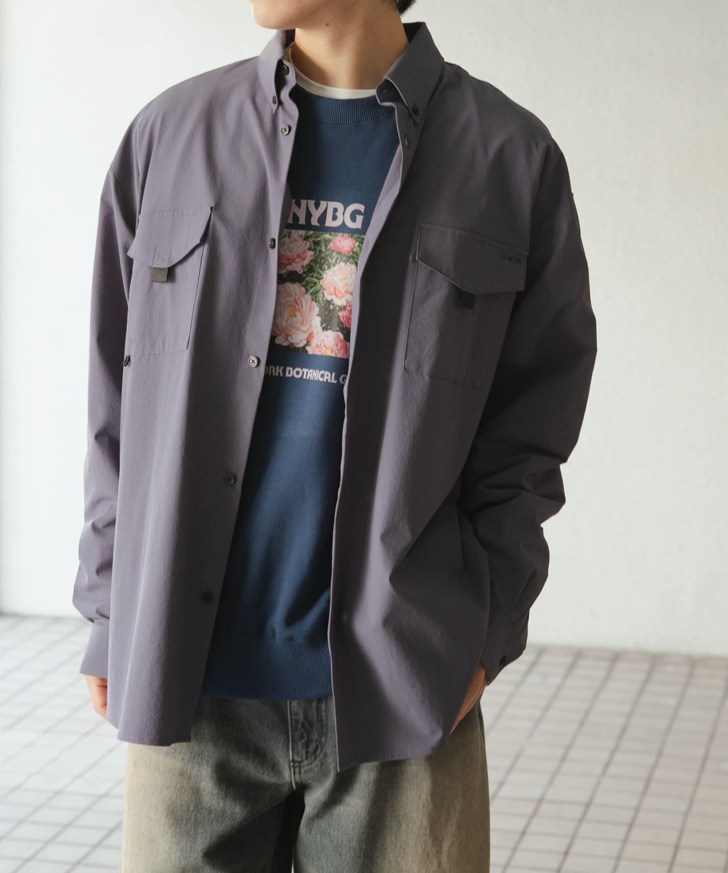 防撕裂釣魚襯衫