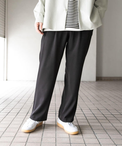 彈力錐形休閒褲