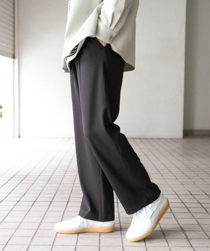 彈力錐形休閒褲