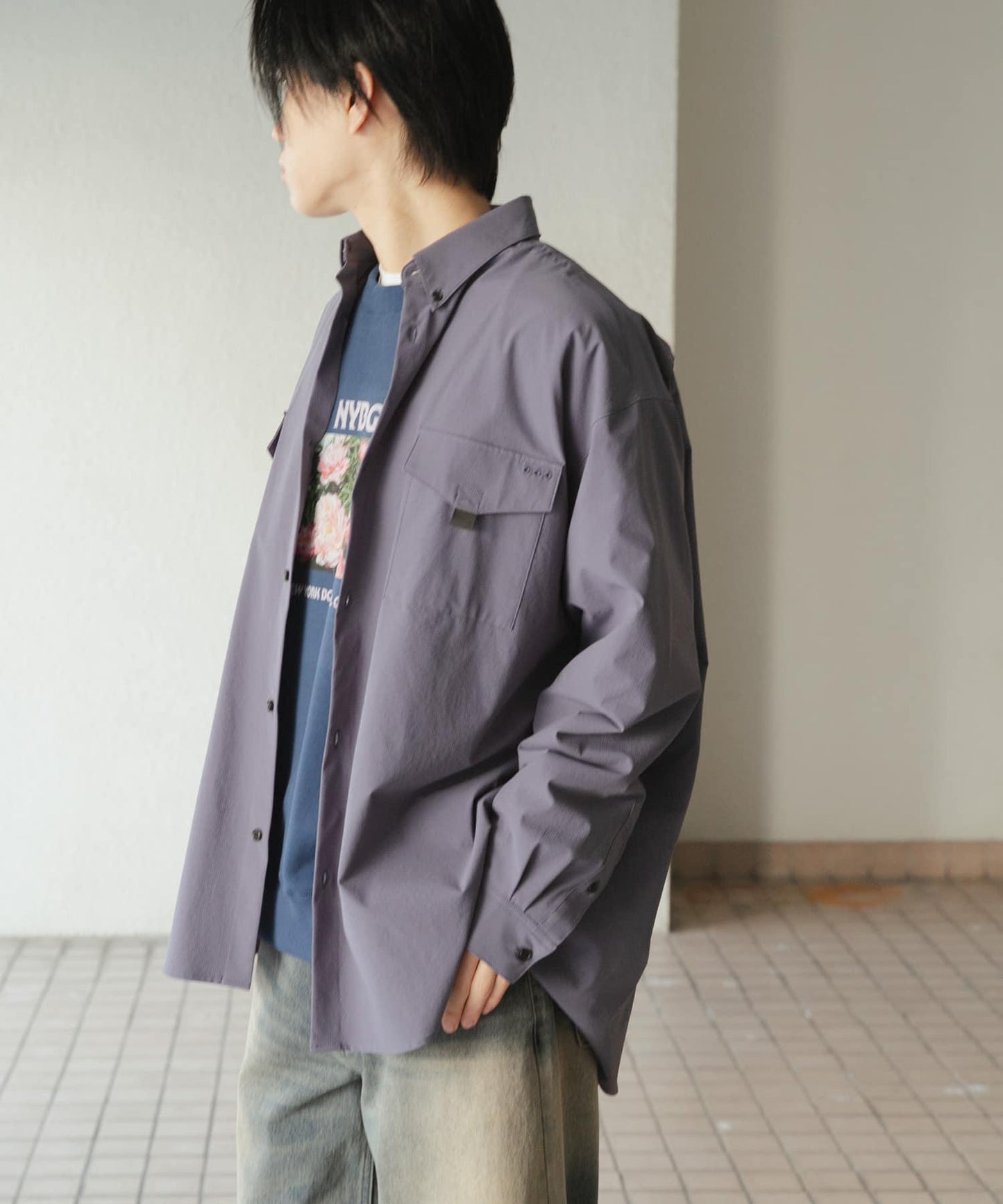 防撕裂釣魚襯衫