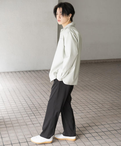 彈力錐形休閒褲