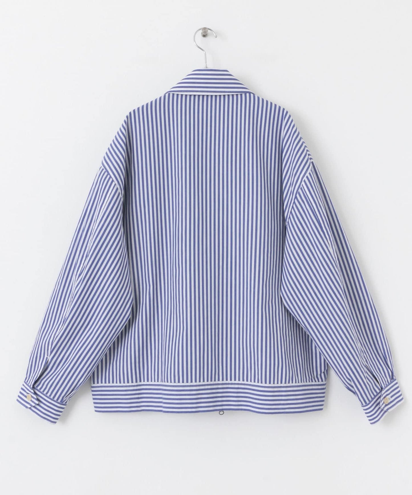 hxcyyd × SOP 條紋花卉胸花襯衫夾克（男女同款）