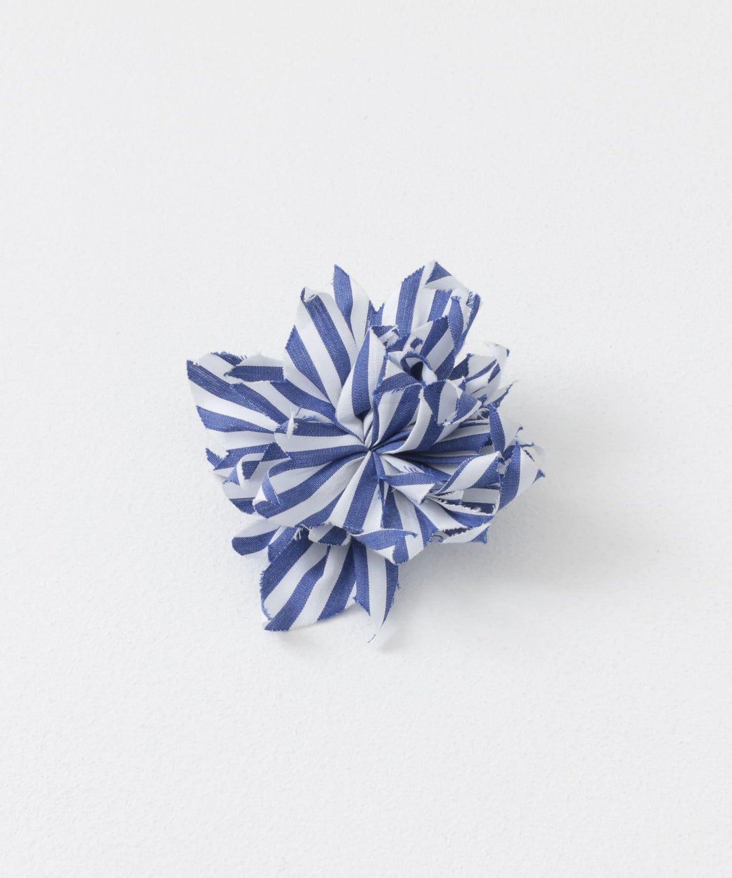 hxcyyd × SOP 條紋花卉胸花襯衫夾克（男女同款）