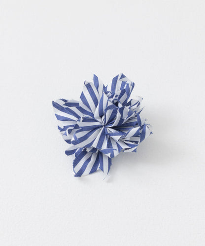 hxcyyd × SOP 條紋花卉胸花襯衫馬甲（男女同款）