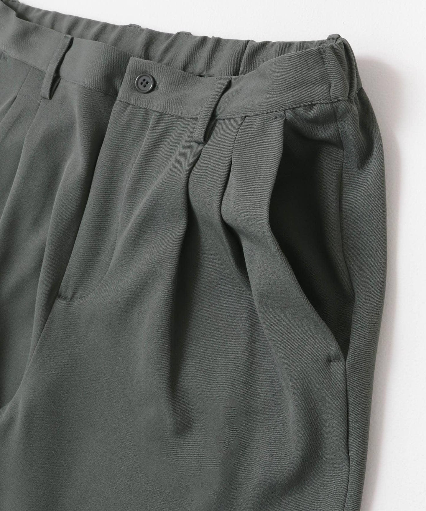 彈力錐形休閒褲