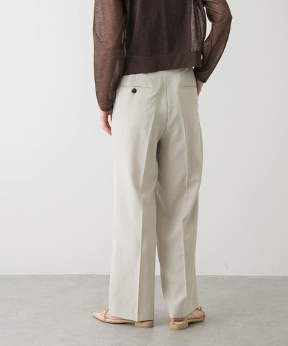 UR TECH DRYLUXE仿亞麻寬鬆長褲