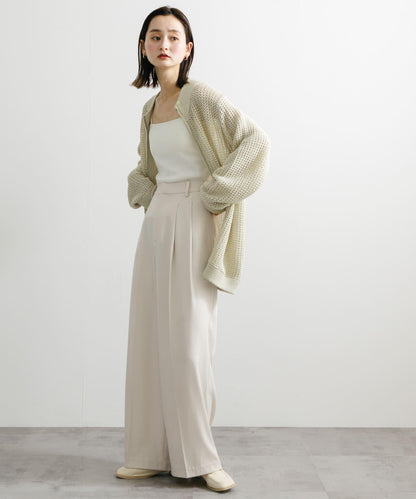 男女同款 可水洗 透視網眼駕駛員開衫