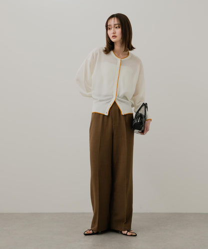 UR TECH DRYLUXE仿亞麻寬鬆長褲