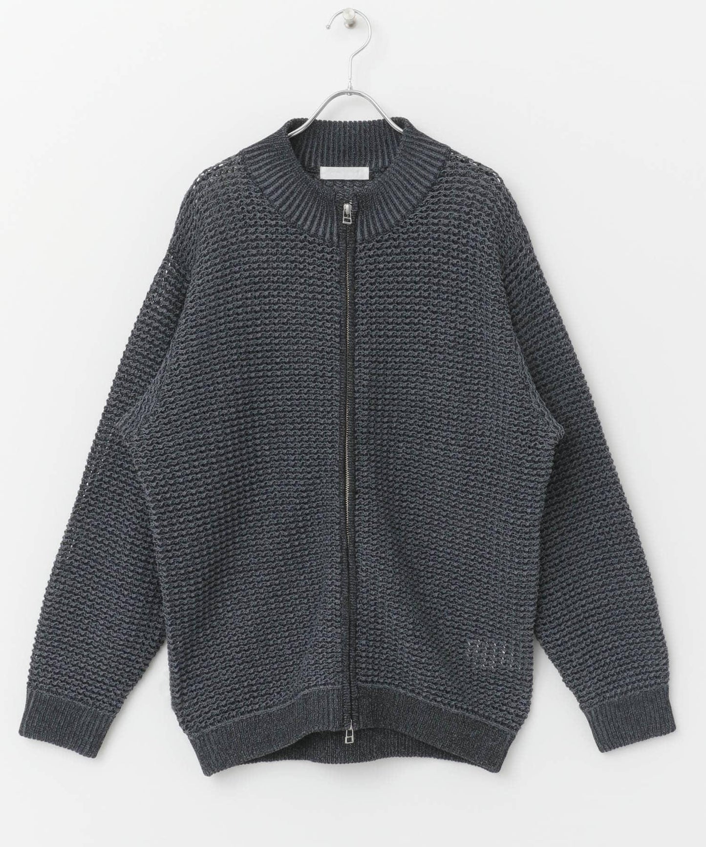 男女同款 可水洗 透視網眼駕駛員開衫