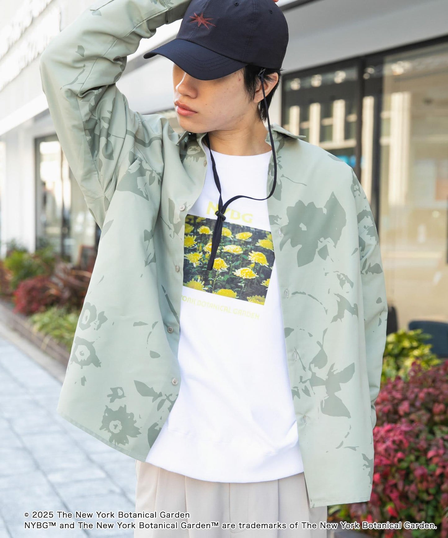 NYBG 防撕裂寬鬆襯衫