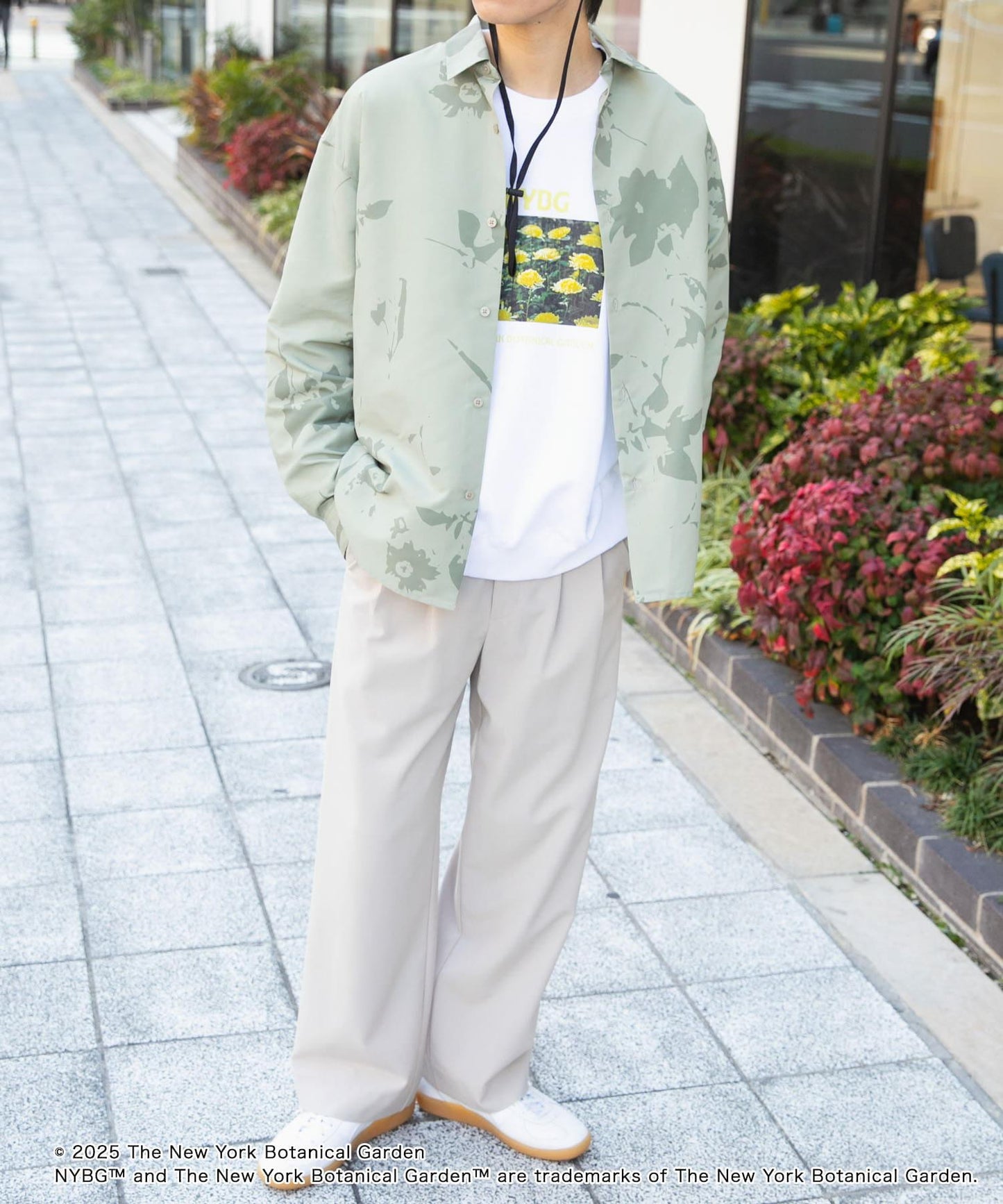 NYBG 防撕裂寬鬆襯衫