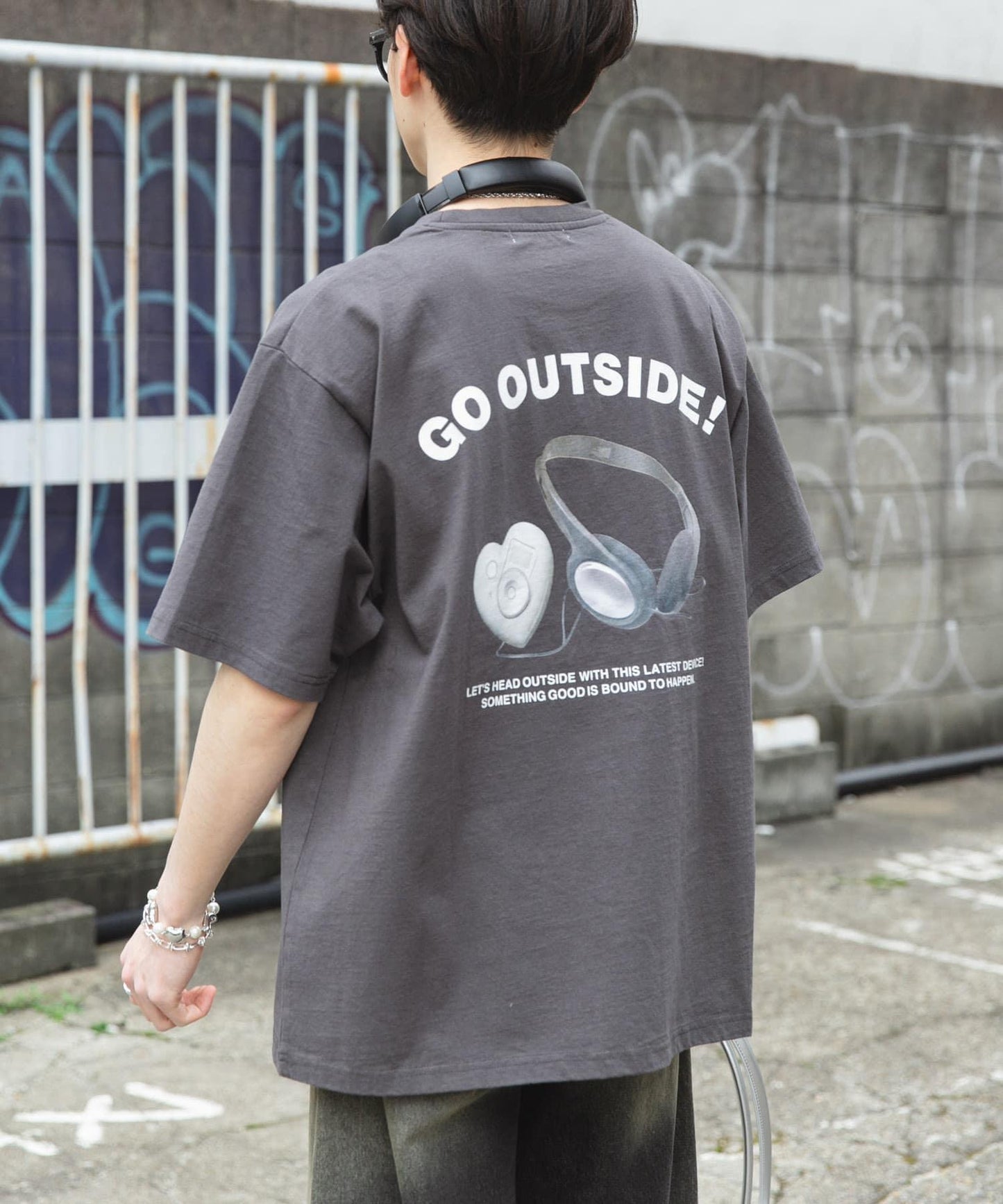 DEVICE 短袖印花T恤 B