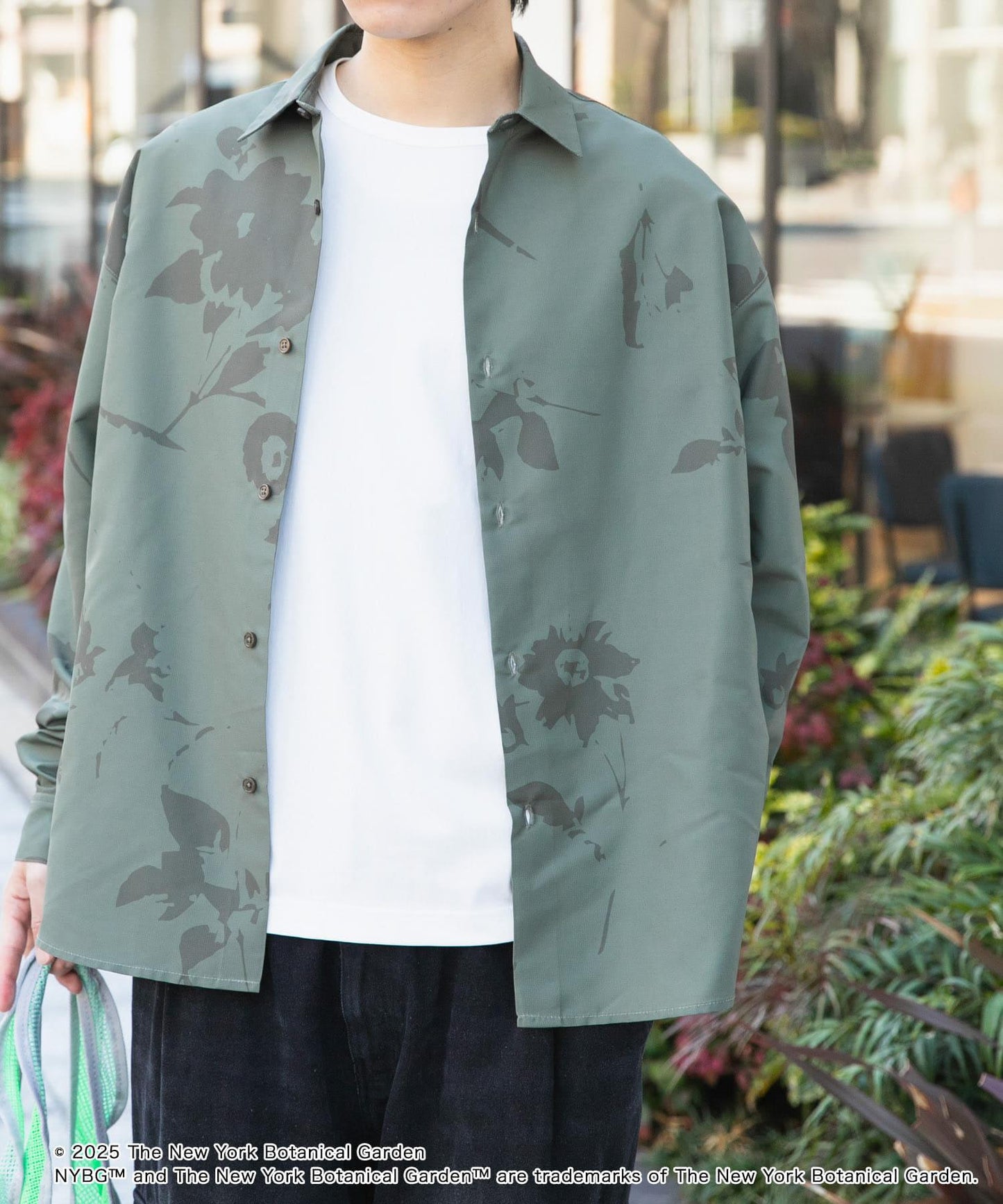 NYBG 防撕裂寬鬆襯衫