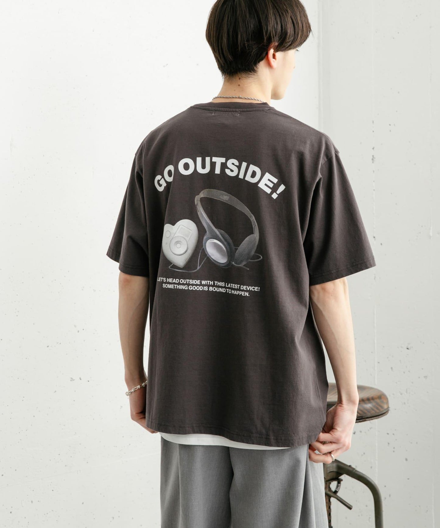 DEVICE 短袖印花T恤 B