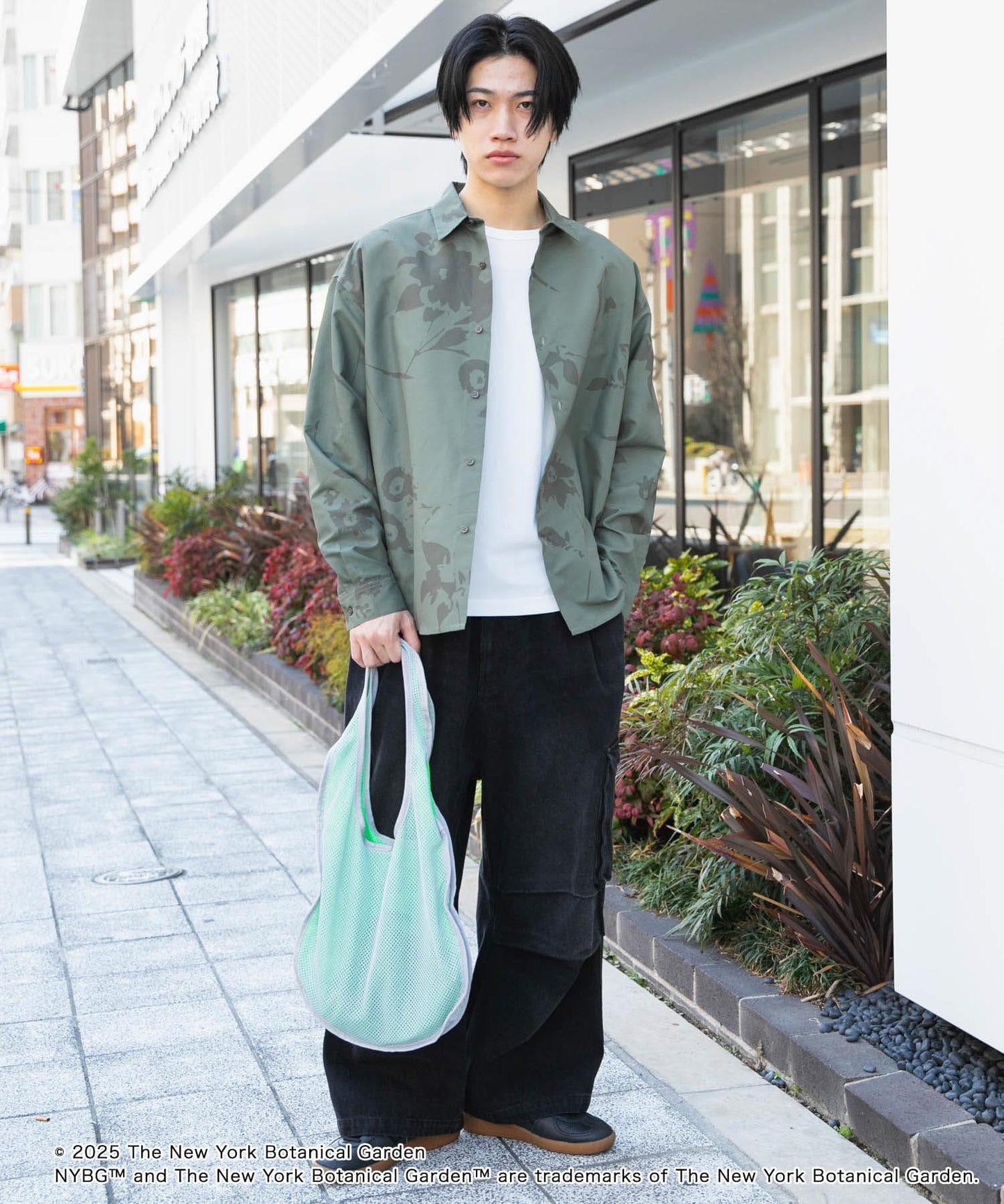 NYBG 防撕裂寬鬆襯衫