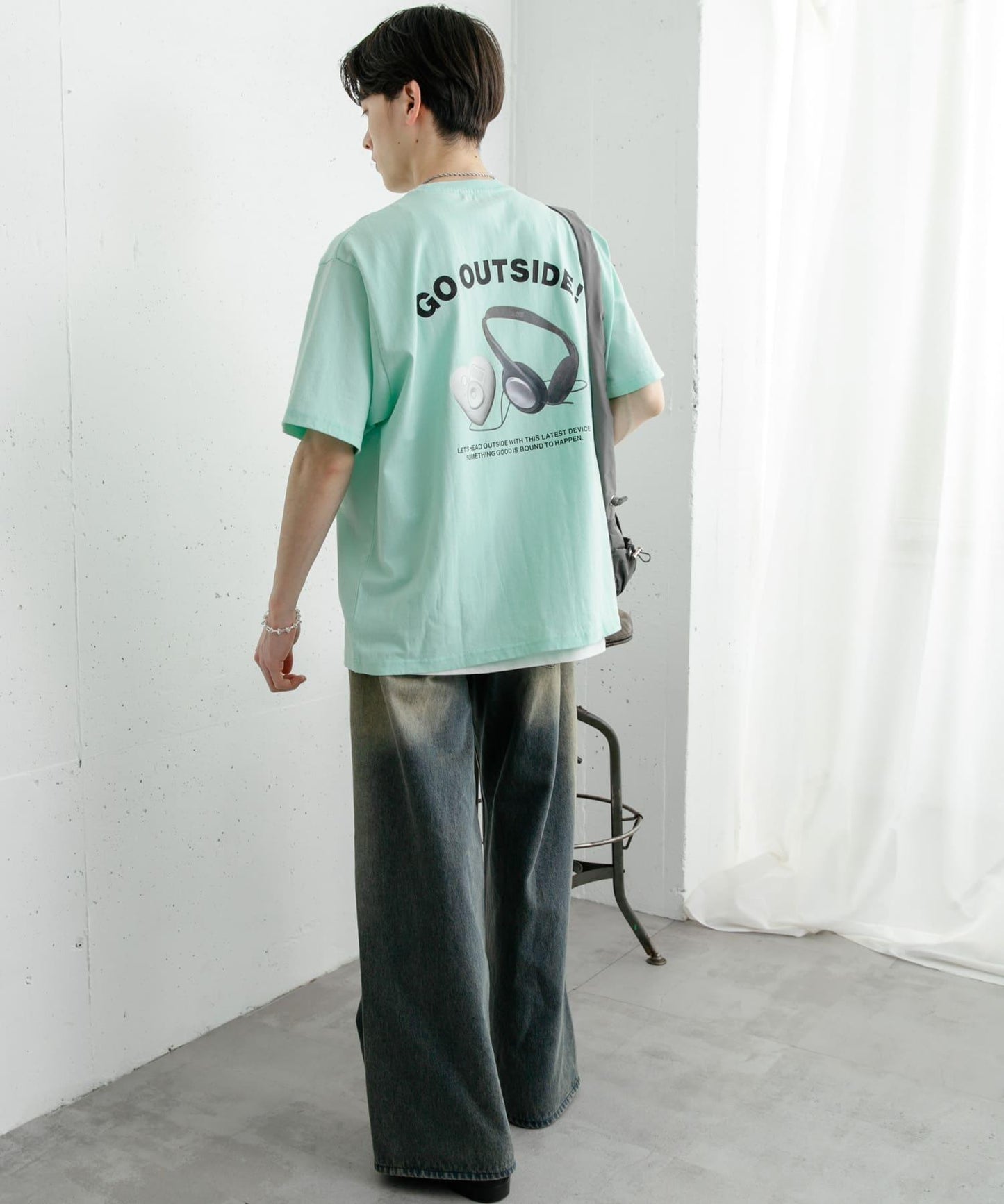 DEVICE 短袖印花T恤 B