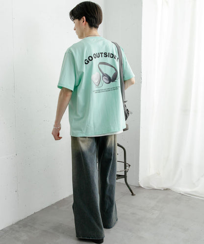 DEVICE 短袖印花T恤 B