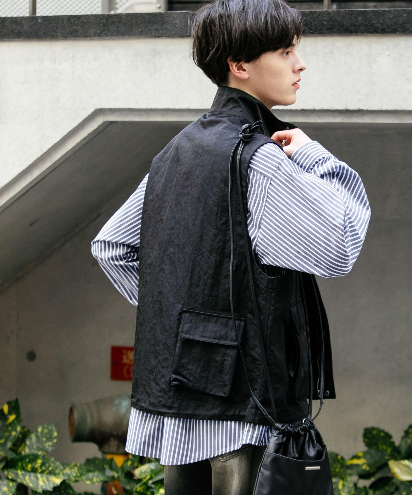 多口袋工裝馬甲