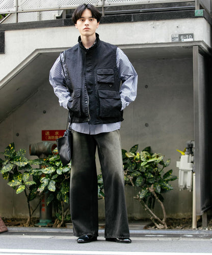 多口袋工裝馬甲