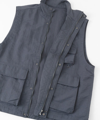 多口袋工裝馬甲