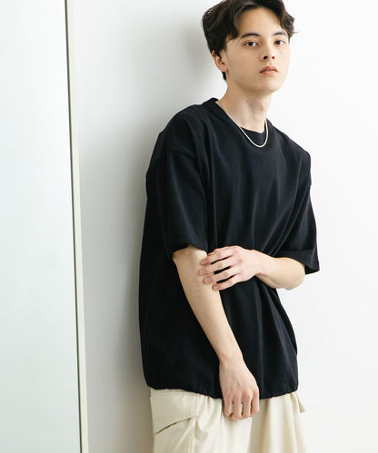 中性款抽繩短袖T恤