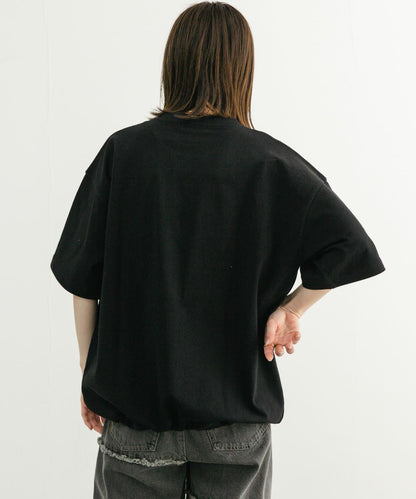 中性款抽繩短袖T恤