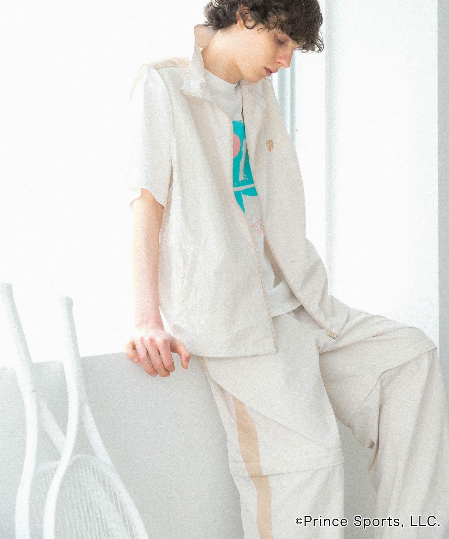 「聯名」prince 2WAY運動長褲