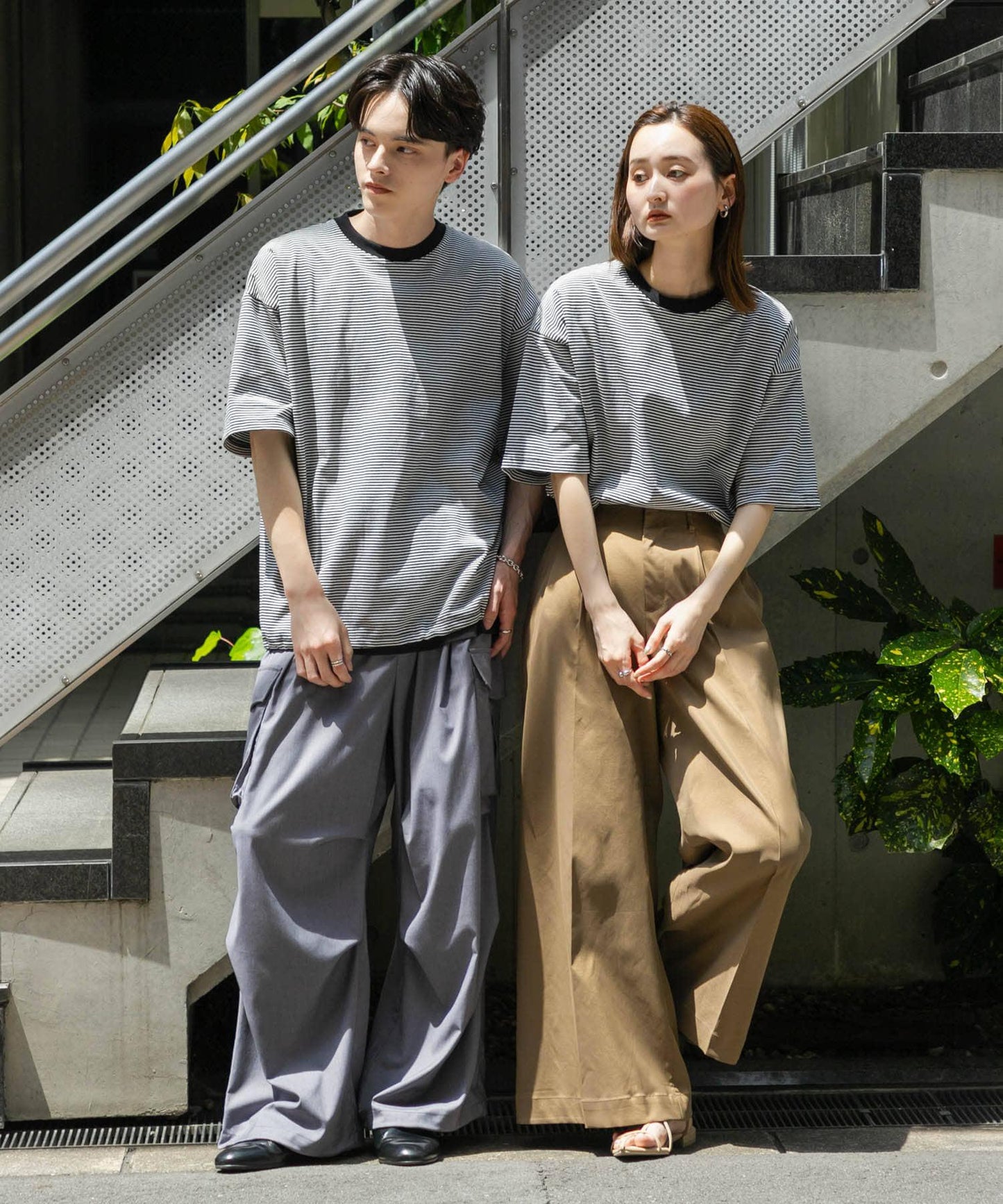 中性款抽繩短袖T恤