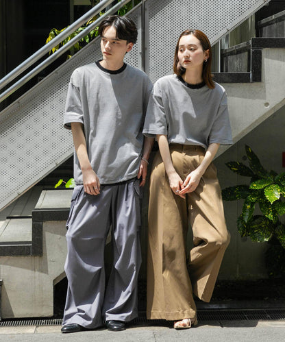 中性款抽繩短袖T恤