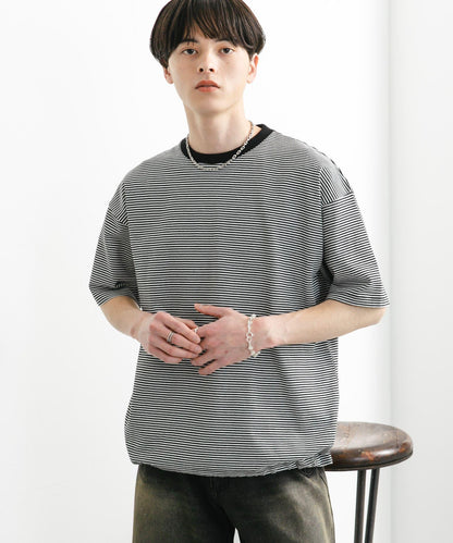 中性款抽繩短袖T恤