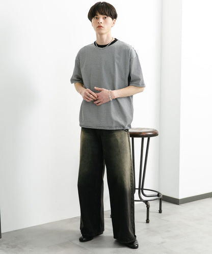 中性款抽繩短袖T恤