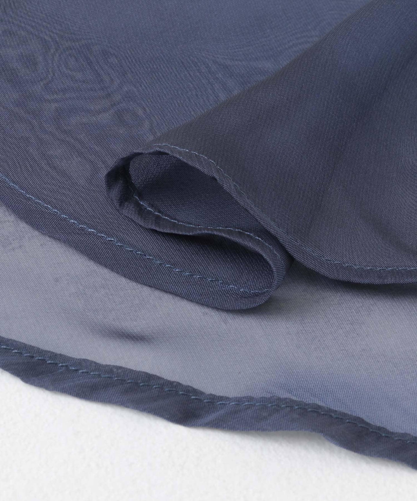 立領香檳色薄紗襯衫