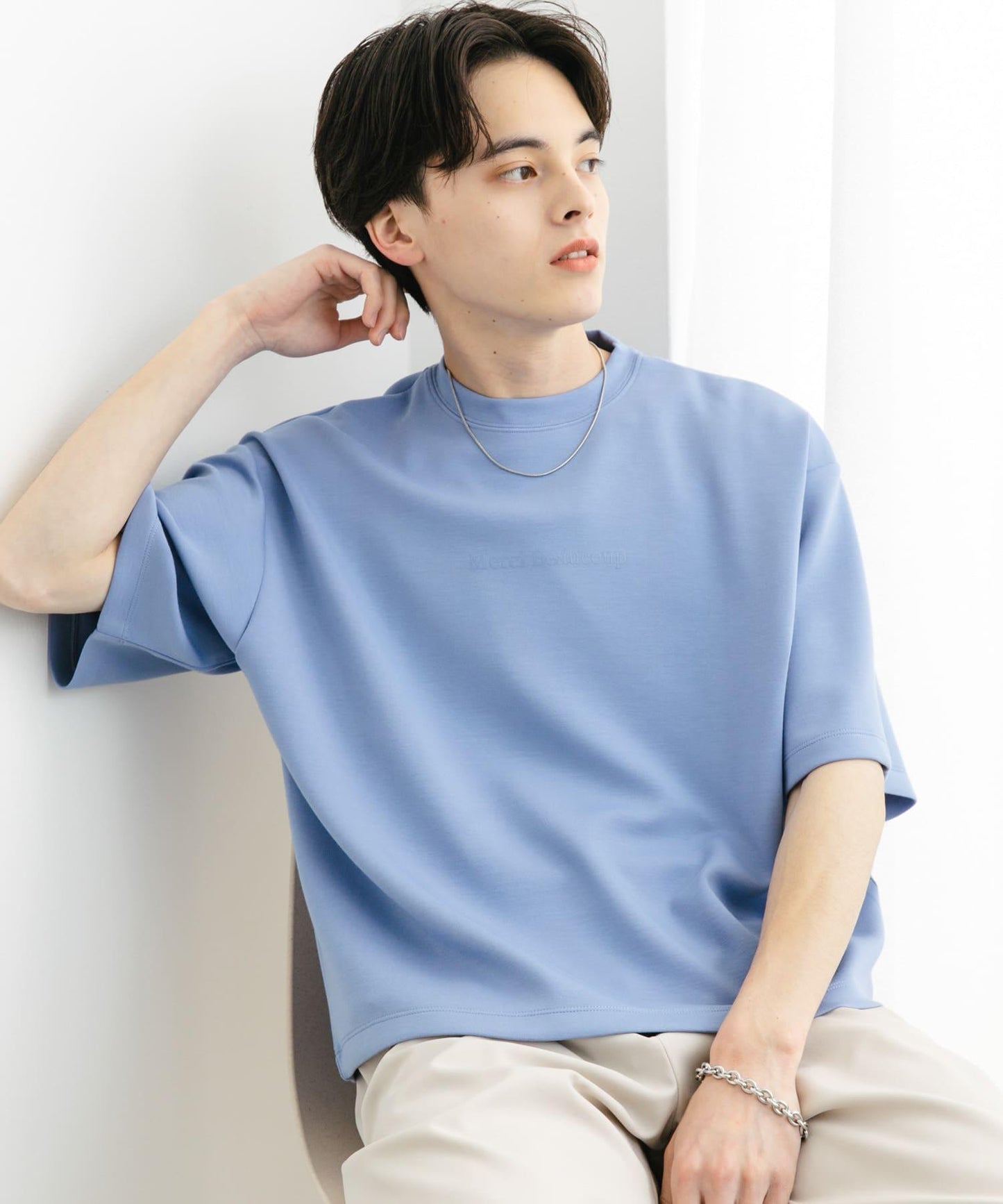 french 標誌短袖T恤