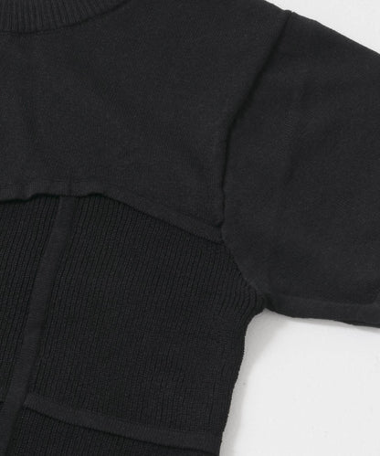 馬甲設計短袖毛衣