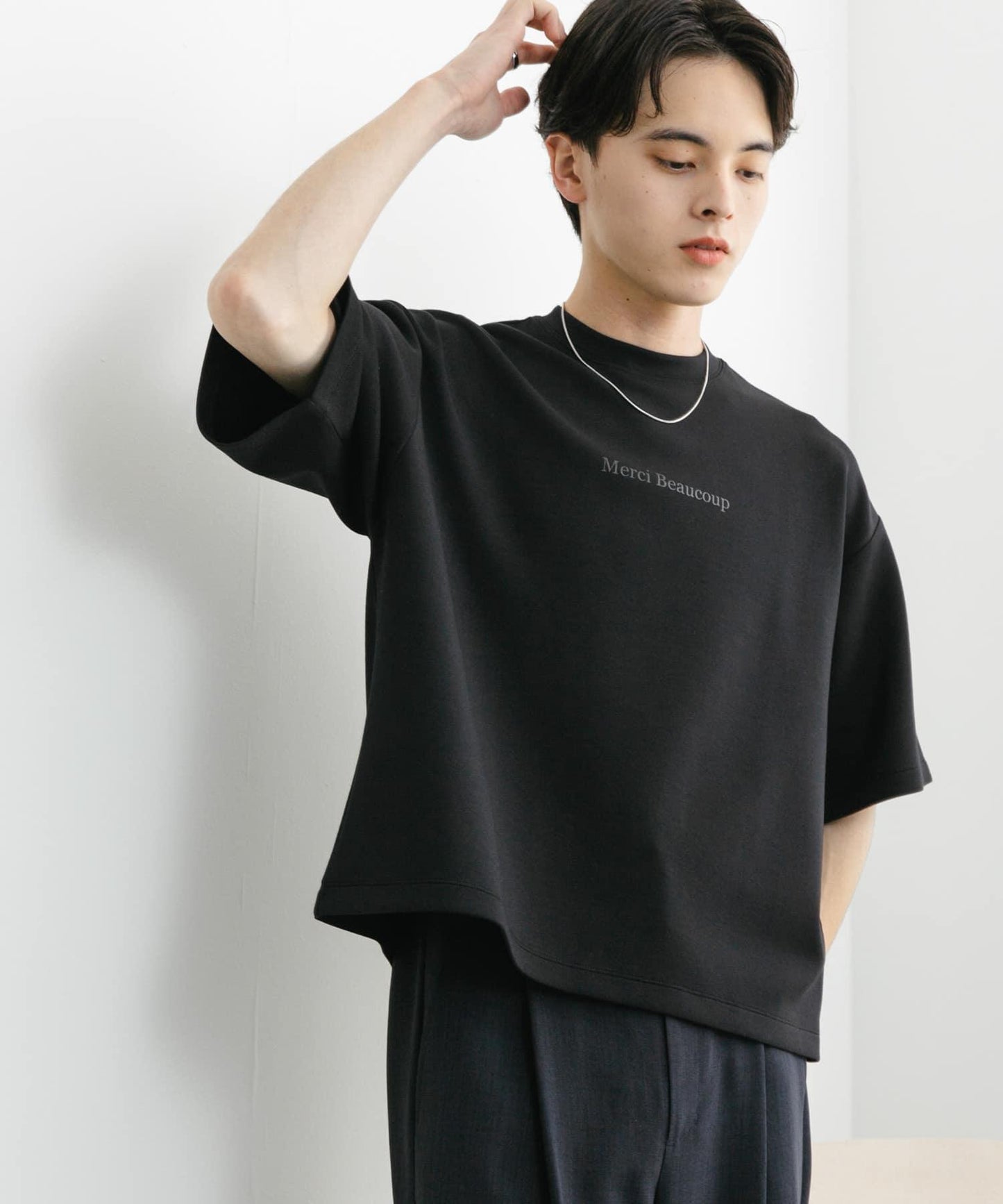 french 標誌短袖T恤