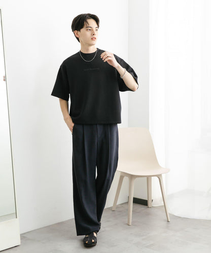 french 標誌短袖T恤