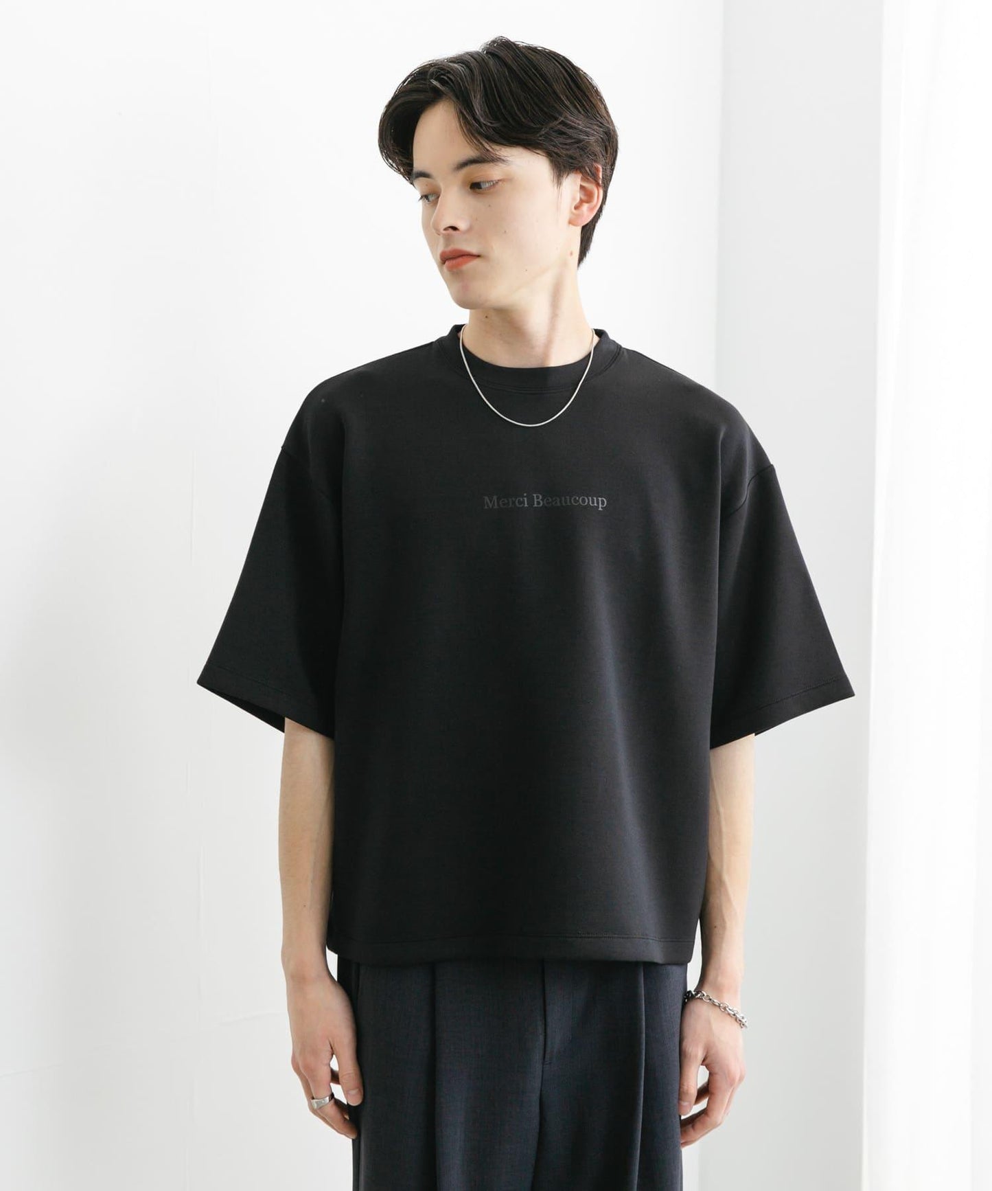 french 標誌短袖T恤