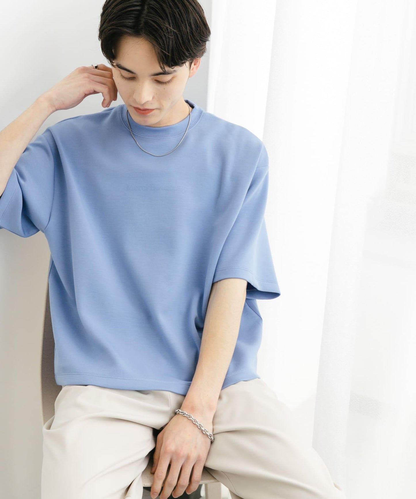 french 標誌短袖T恤