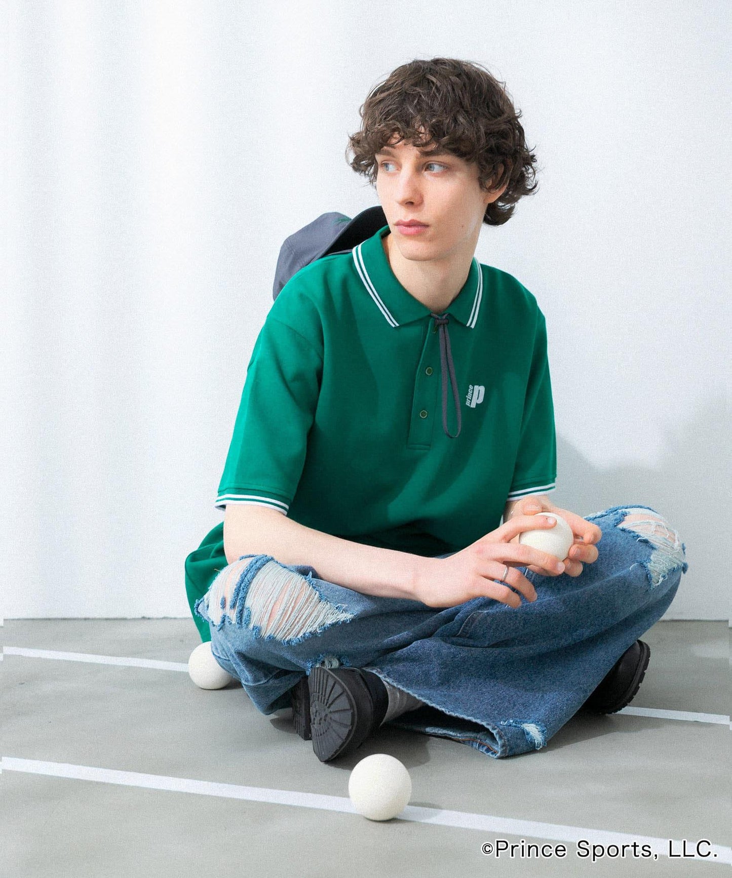 prince 翻領短袖衫