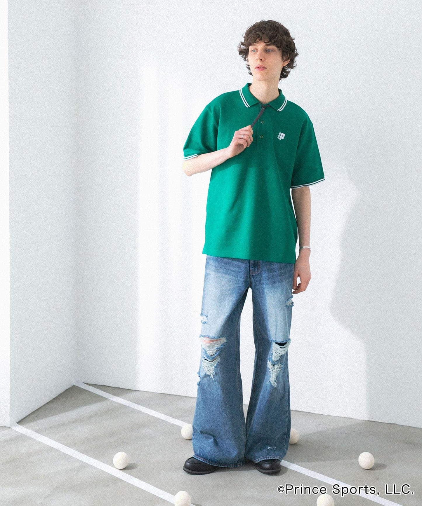 prince 翻領短袖衫