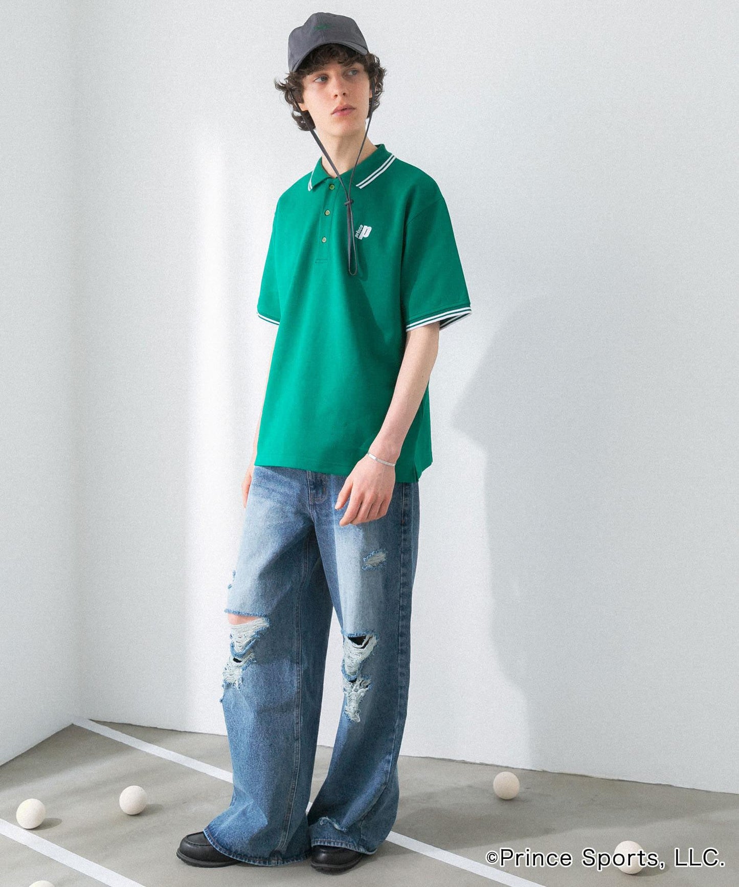 prince 翻領短袖衫