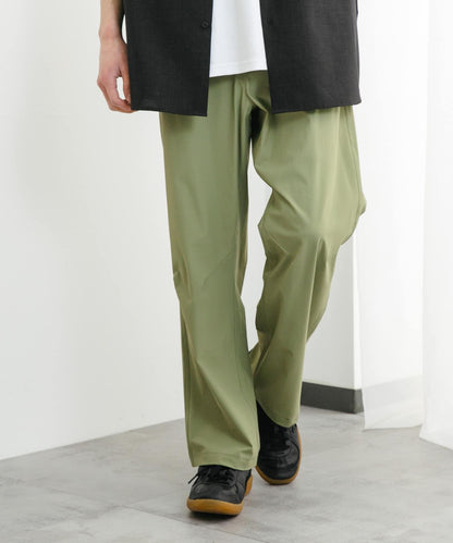 4WAY彈力編織腰帶長褲