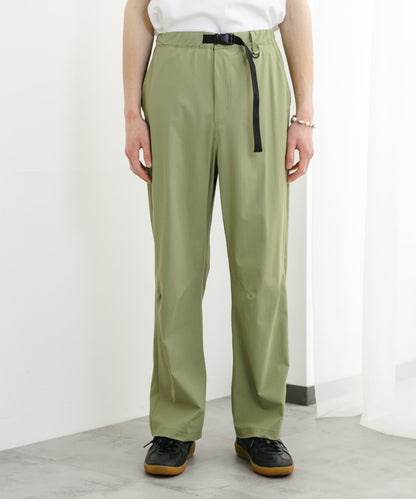 4WAY彈力編織腰帶長褲