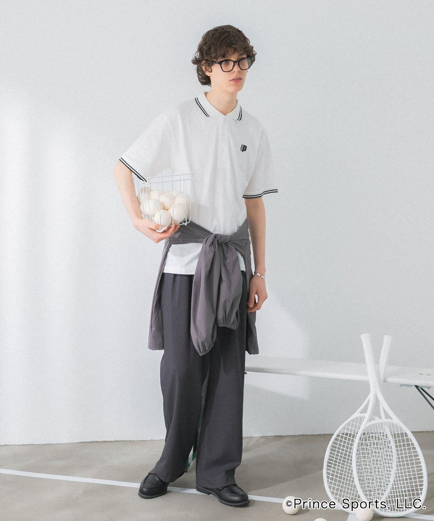 prince 翻領短袖衫