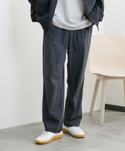 4WAY彈力編織腰帶長褲